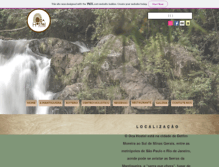 ocahostel.com.br screenshot
