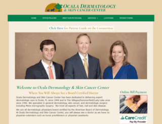 ocaladerm.com screenshot