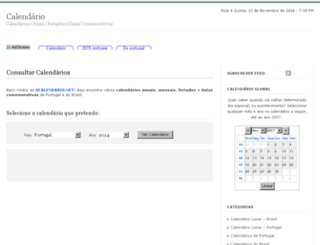 ocalendario.net screenshot