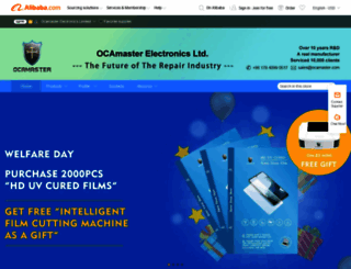 ocamaster.en.alibaba.com screenshot