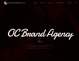 ocbrandagency.com screenshot
