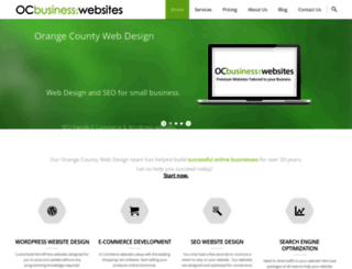 ocbusinesswebsites.com screenshot