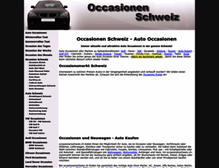 occasionenschweiz.ch screenshot