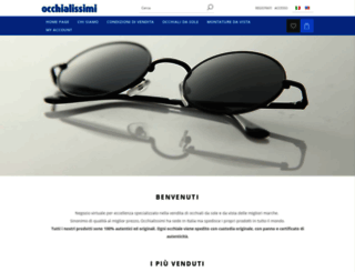 occhialissimi.com screenshot