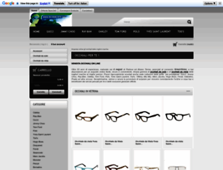 occhialixte.com screenshot