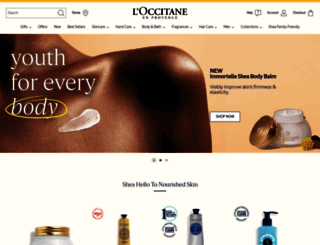 occitane.com screenshot