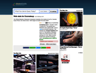occmakeup.com.clearwebstats.com screenshot