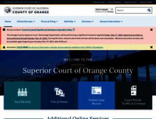 occourts.org screenshot