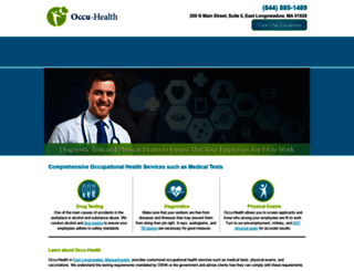 occu-health.com screenshot