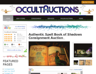 occultauctions.com screenshot