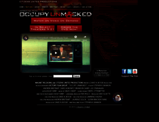 occupyunmasked.com screenshot