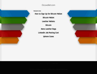 occwallet.com screenshot