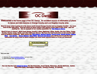 ocdance.com screenshot