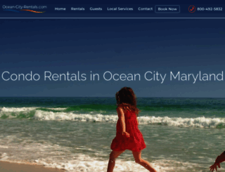 ocean-city-rentals.com screenshot