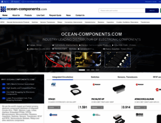 ocean-components.com screenshot