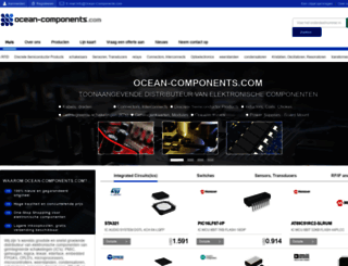 ocean-components.nl screenshot