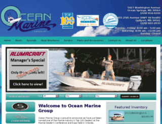 ocean-marine.com screenshot