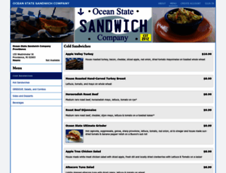 ocean-state-sandwich-company.netwaiter.com screenshot