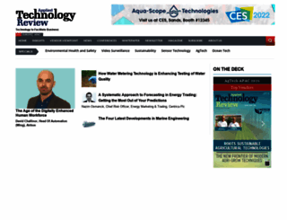 ocean-tech.appliedtechnologyreview.com screenshot