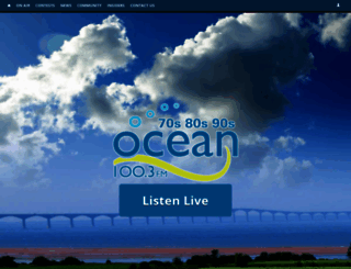 ocean100.com screenshot