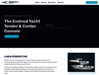 ocean1yachts.com screenshot