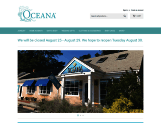 oceanastore.com screenshot