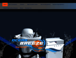 oceanbreezeac.com screenshot