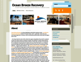 oceanbreezerecovery.wordpress.com screenshot