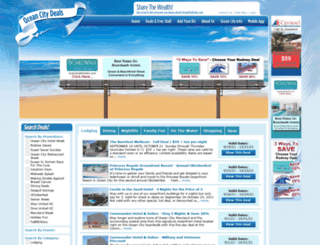 oceancitydeals.com screenshot