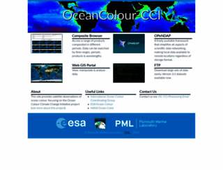 oceancolour.org screenshot