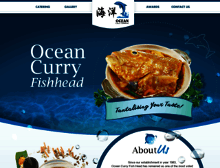 oceancurryfishhead.com.sg screenshot