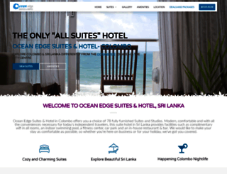oceanedgesrilanka.com screenshot