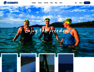 oceanfit.com.au screenshot