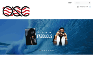 oceangangclothing.com screenshot