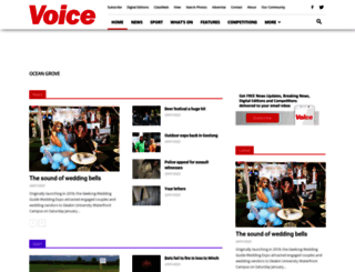 oceangrovevoice.com.au screenshot