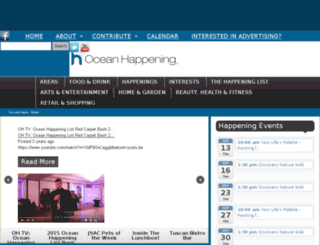 oceanhappening.com screenshot