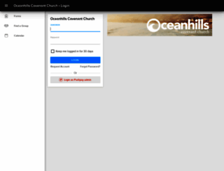 oceanhills.ccbchurch.com screenshot