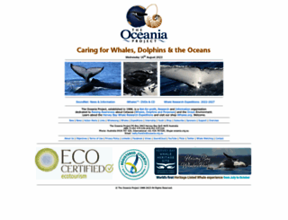 oceania.org.au screenshot