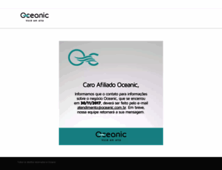 oceanic.com.br screenshot