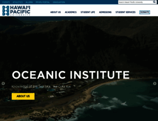oceanicinstitute.org screenshot