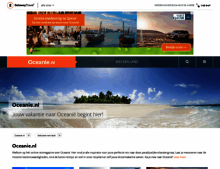 oceanie.nl screenshot