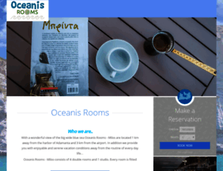 oceanisrooms-milos.com screenshot