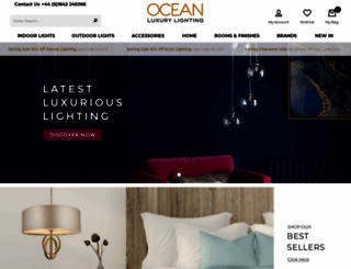 oceanlighting.co.uk screenshot