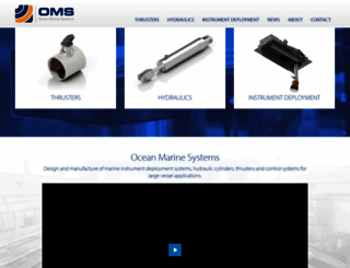 oceanmarinesystems.co.uk screenshot