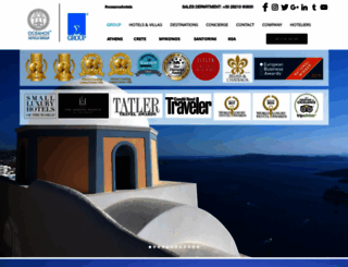 oceanoshotels.com screenshot