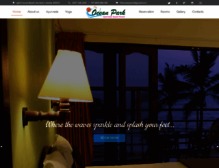 oceanparkbeachresort.com screenshot