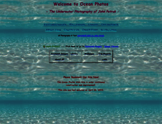 oceanphotos.com screenshot