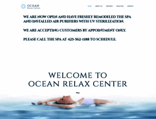 oceanrelaxcenter.com screenshot