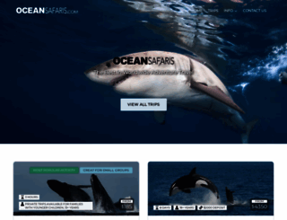 oceansafaris.com screenshot