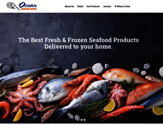 oceanseafood.net screenshot